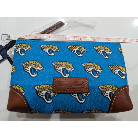 Dooney & Bourke NFL Jacksonville Jaguars Cosmetic Case/Mini Bag New with Tags - Picture 7 of 7